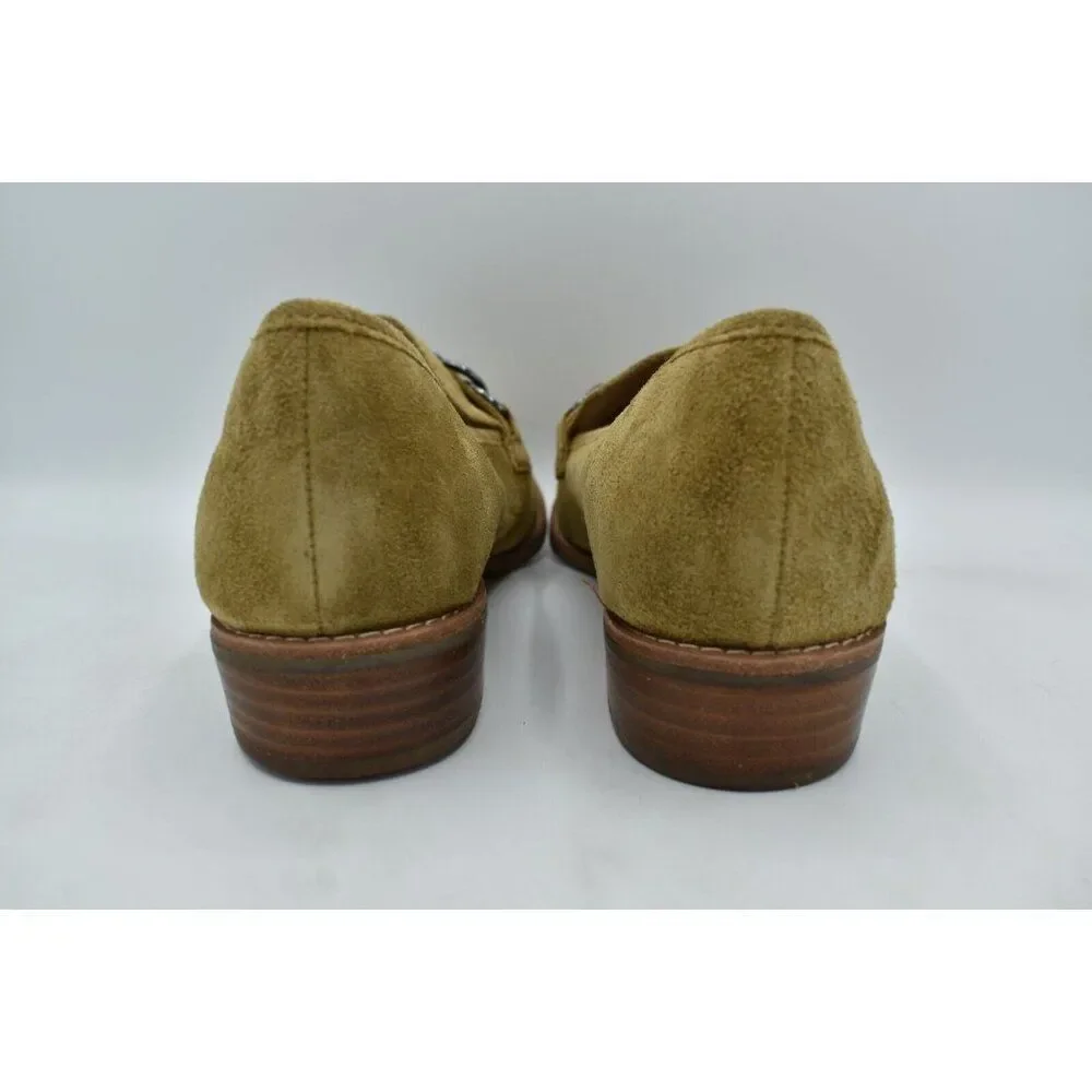Sofft Womens Size 10‎ Nevara Hazelwood Suede Slip On Loafers Shoes